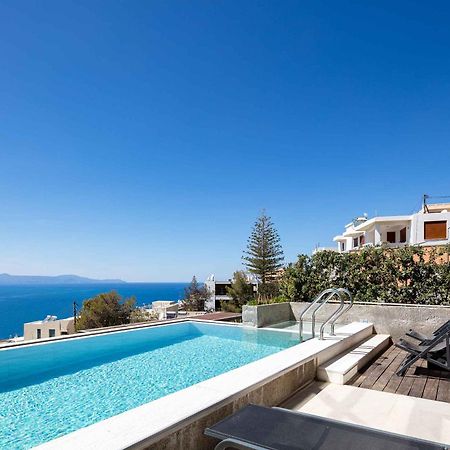 Omnia Luxury Villas - "Heated" Pools & Breathtaking Seaviews! Khania Eksteriør bilde