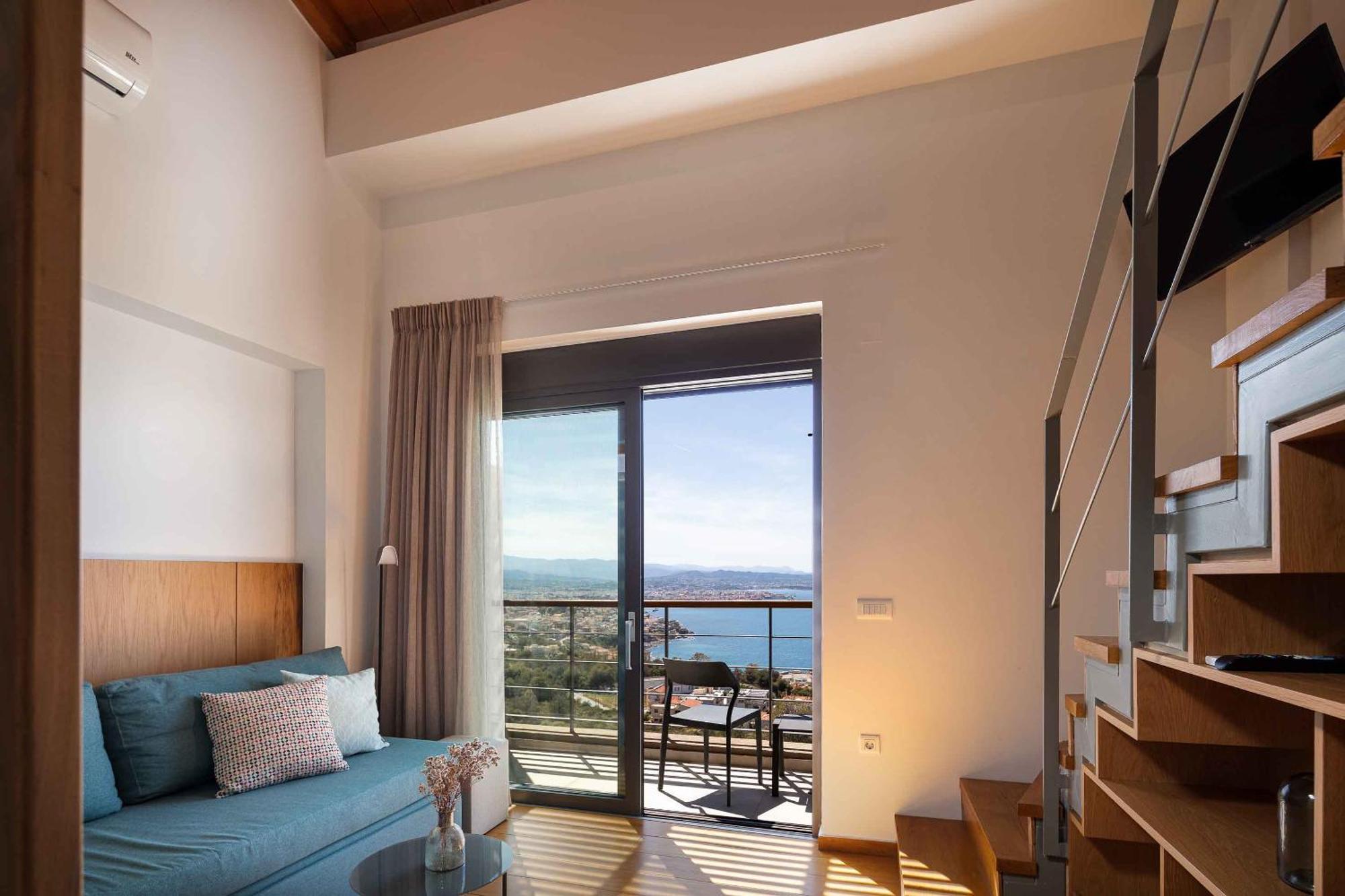 Omnia Luxury Villas - "Heated" Pools & Breathtaking Seaviews! Khania Eksteriør bilde