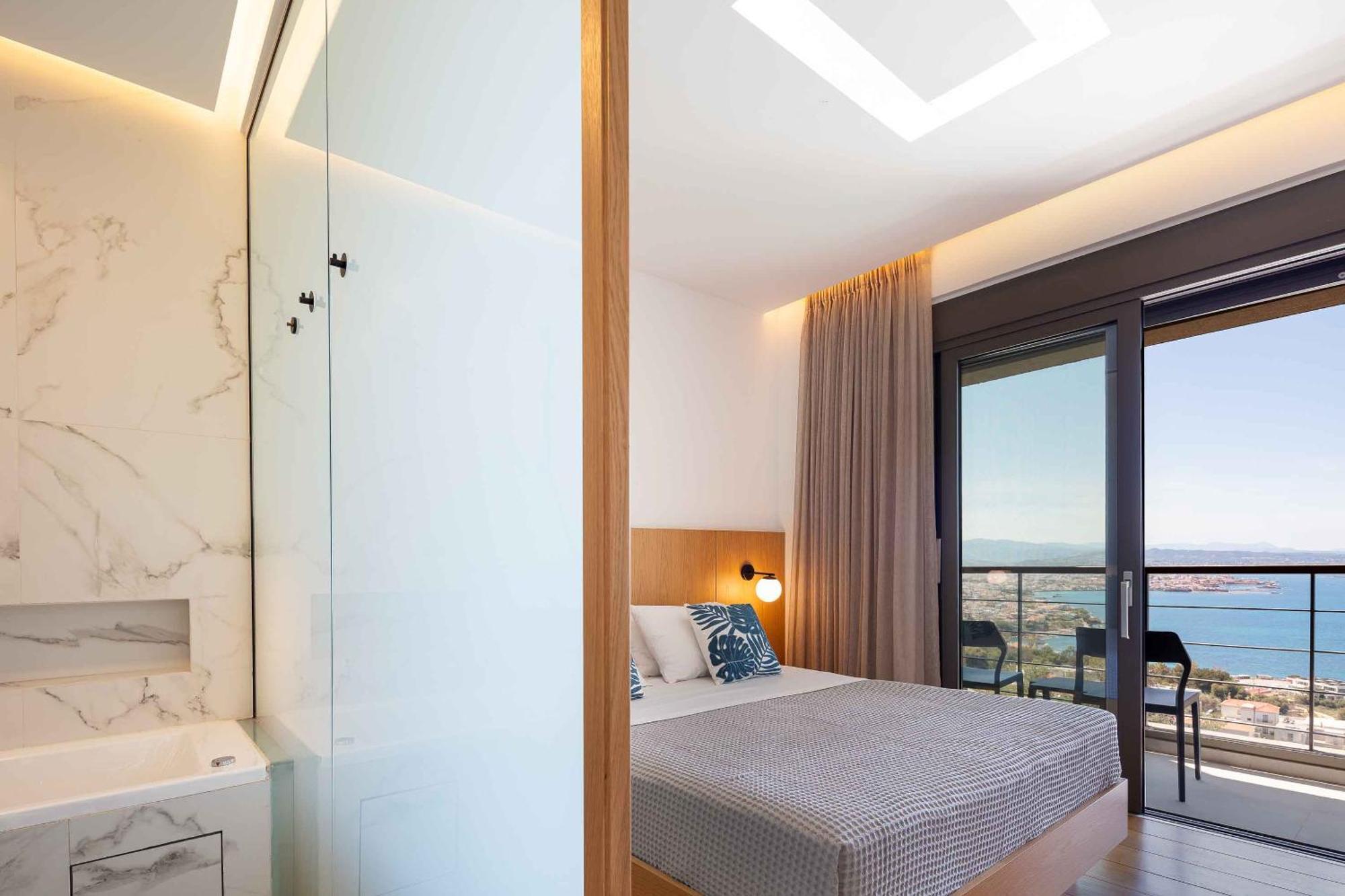 Omnia Luxury Villas - "Heated" Pools & Breathtaking Seaviews! Khania Eksteriør bilde