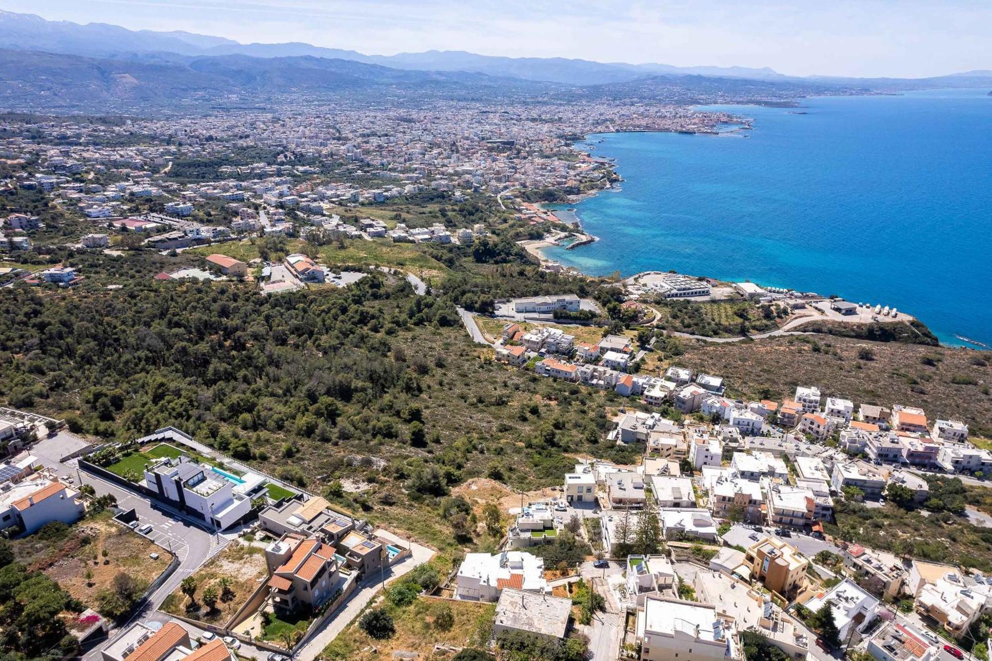 Omnia Luxury Villas - "Heated" Pools & Breathtaking Seaviews! Khania Eksteriør bilde