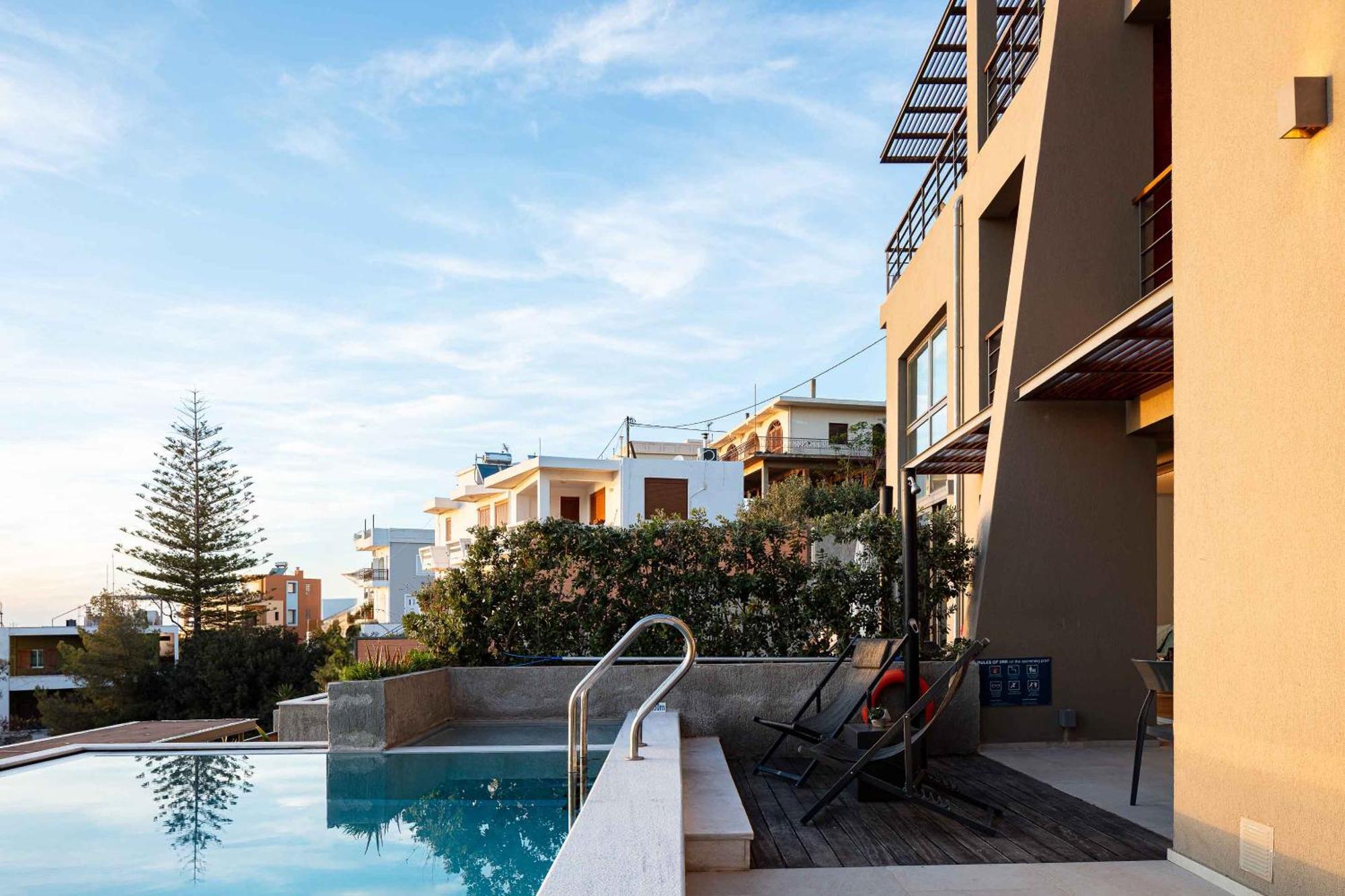 Omnia Luxury Villas - "Heated" Pools & Breathtaking Seaviews! Khania Rom bilde