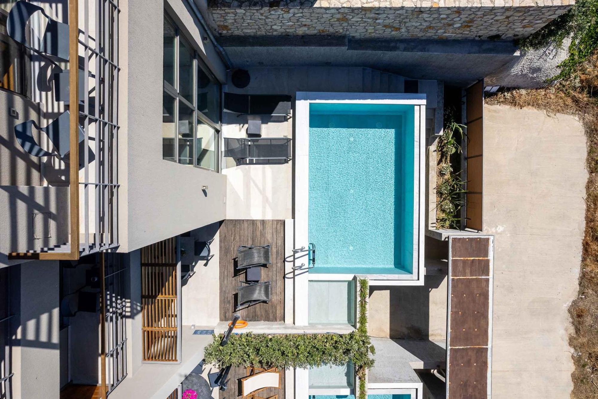 Omnia Luxury Villas - "Heated" Pools & Breathtaking Seaviews! Khania Rom bilde