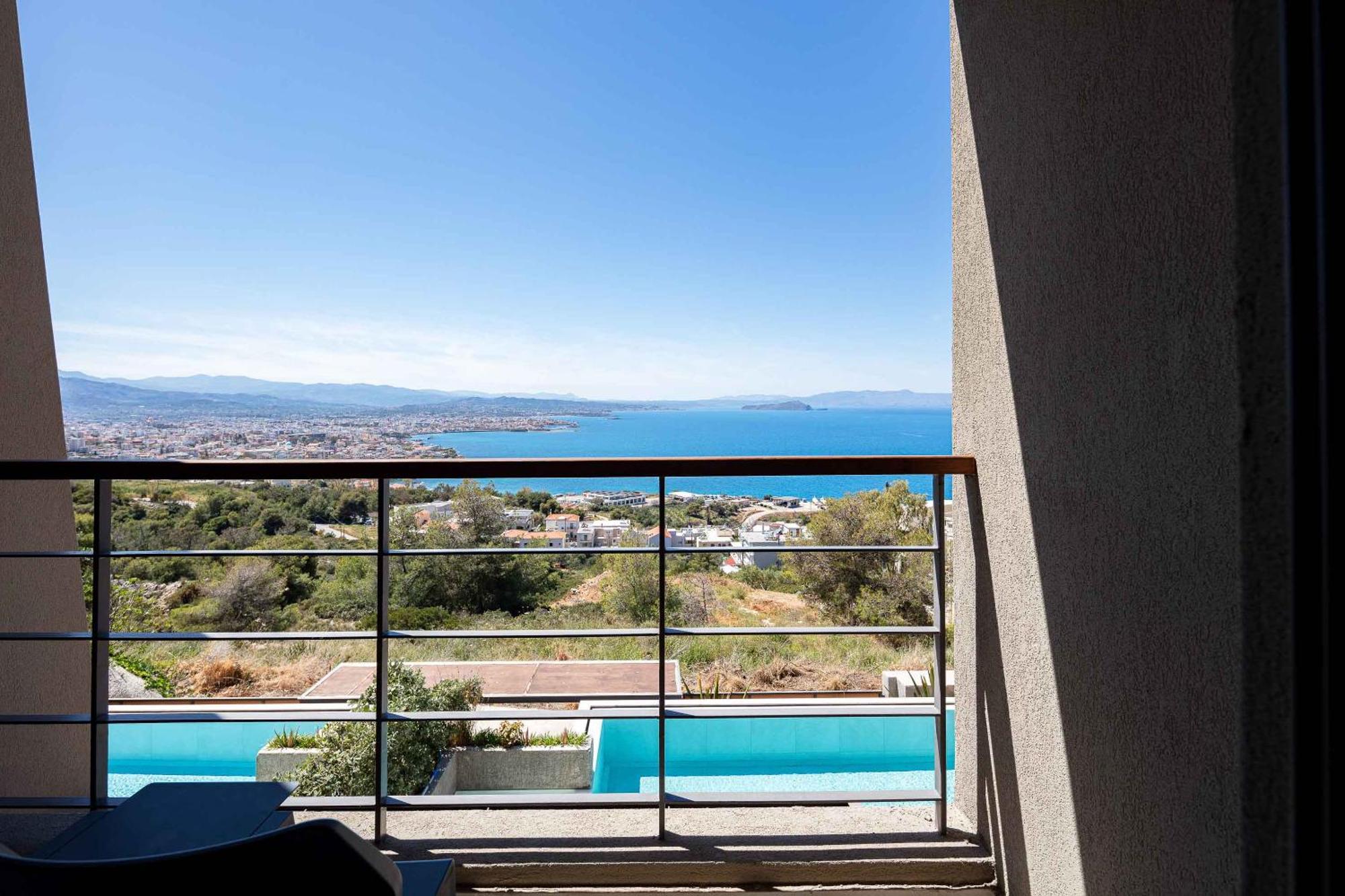 Omnia Luxury Villas - "Heated" Pools & Breathtaking Seaviews! Khania Rom bilde